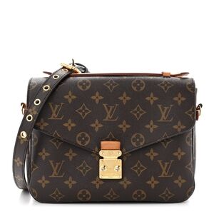 Authenticated LV LOUIS VUITTON Monogram Pochette Metis in Great CONDITION